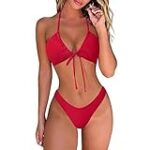 Analyse und Vergleich: Roter Bikini als Symbol für Weiblichkeit und Intimpflege